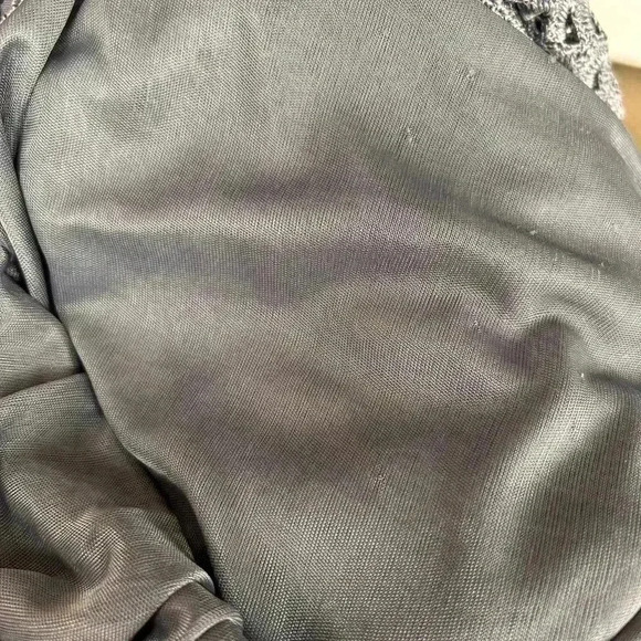 Aritzia Grey Daiquiri Crochet  Dress Size Small - Picture 9 of 10